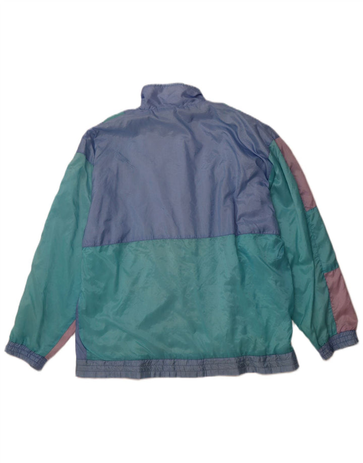Jachetă de trening pentru bărbați VINTAGE XL, albastru, color block