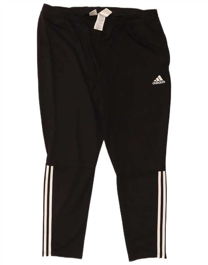 Pantaloni de trening Adidas pentru bărbați 2XL poliester negru