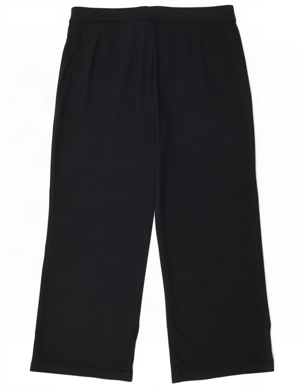 Marks & Spencer Pantaloni casual pentru femei cu talie înaltă UK 22 3XL W40 L28 Bleumarin Bl