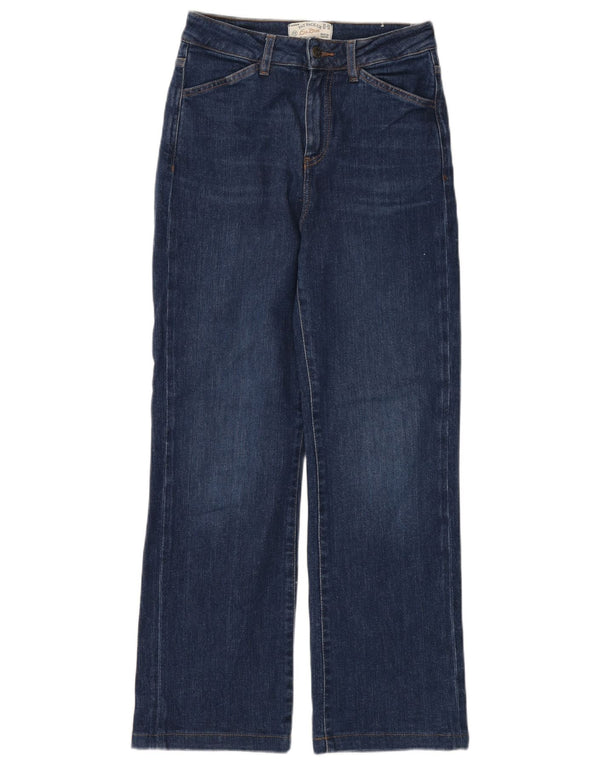 FAT FACE Blugi pentru femei Elise cu picioare largi UK 8 Small W28 L28 Bleumarin