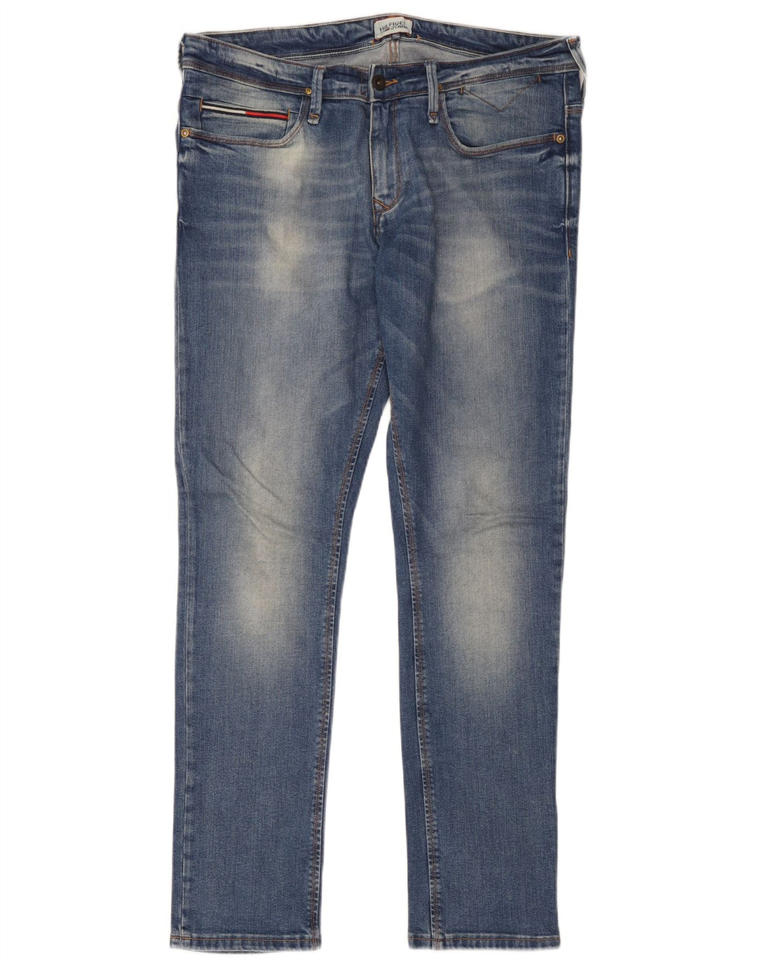 Blugi slim pentru bărbați Tommy Hilfiger W34 L32 bumbac albastru