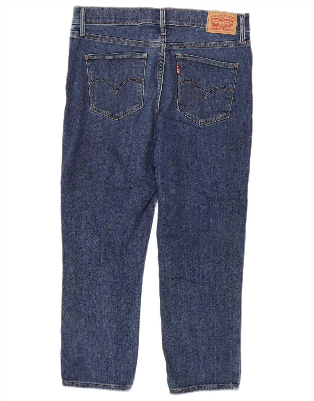 Blugi Capri pentru femei Levi's W30 L23 Bumbac albastru