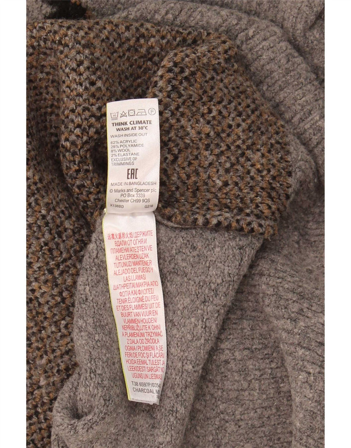 Pulover cu gât țestoasă pentru femei Marks & Spencer UK 18 XL gri