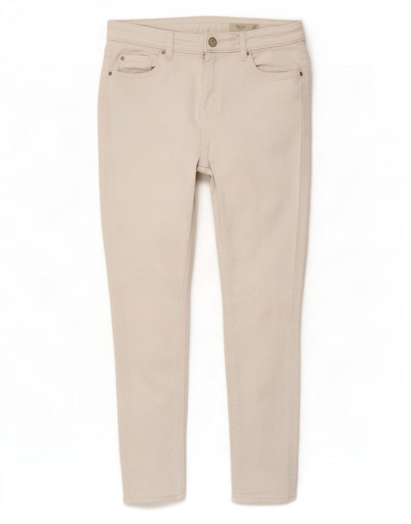 Blugi skinny The Ivy Crop pentru femei de la Marks & Spencer UK 10 mici W27 L25 alb
