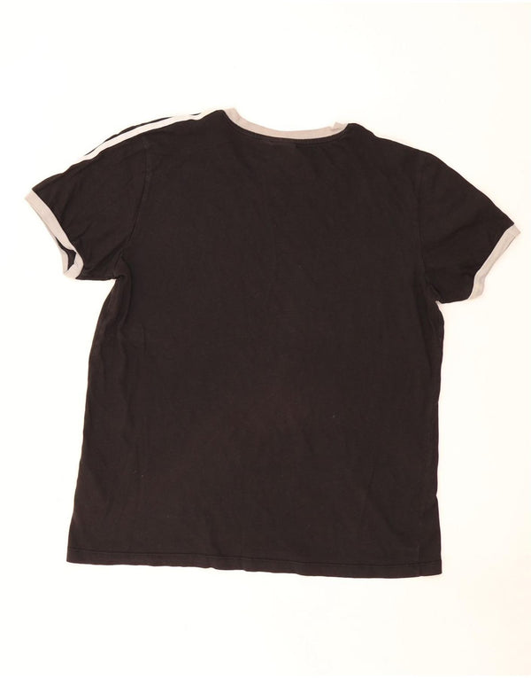Tricou Adidas pentru femei Top UK 14 Large Black Bumbac