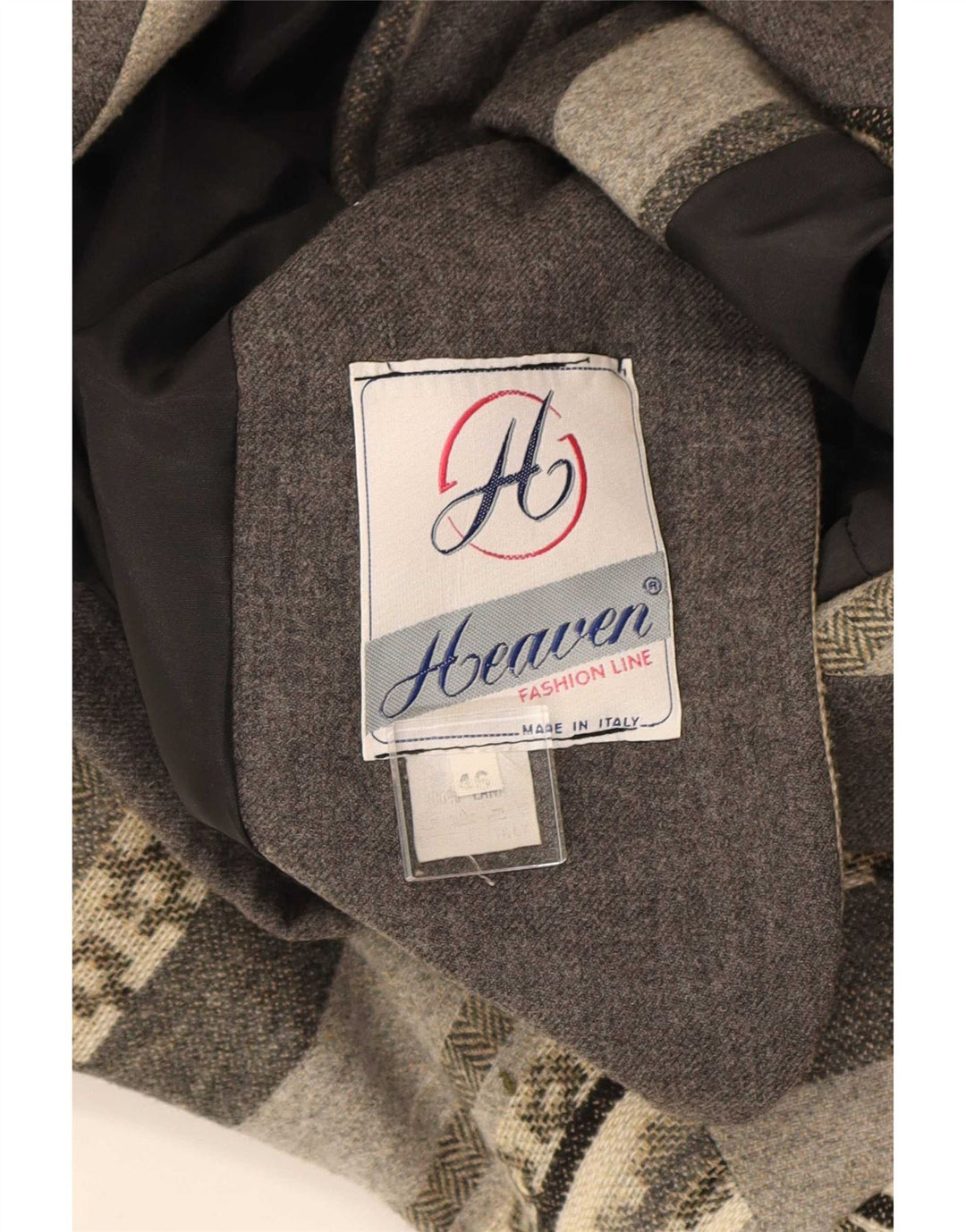 Jachetă pentru femei HEAVEN cu 3 nasturi IT 46 Lână geometrică, gri mare