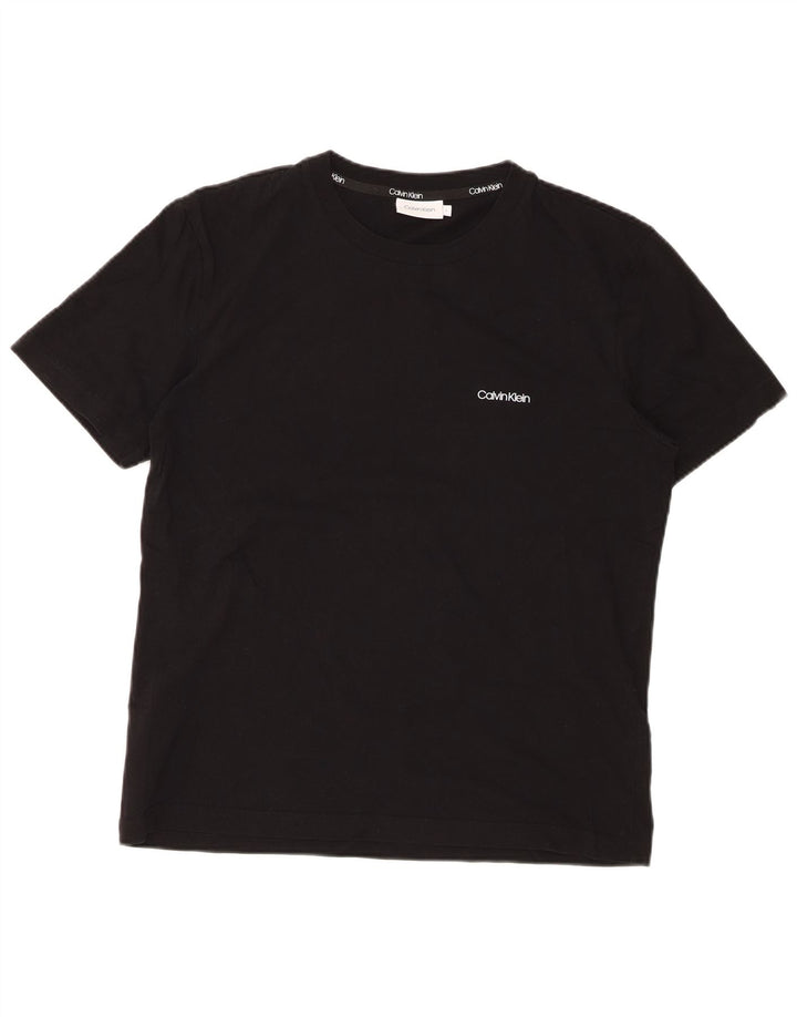 Tricou Calvin Klein pentru bărbați Top mare din bumbac negru