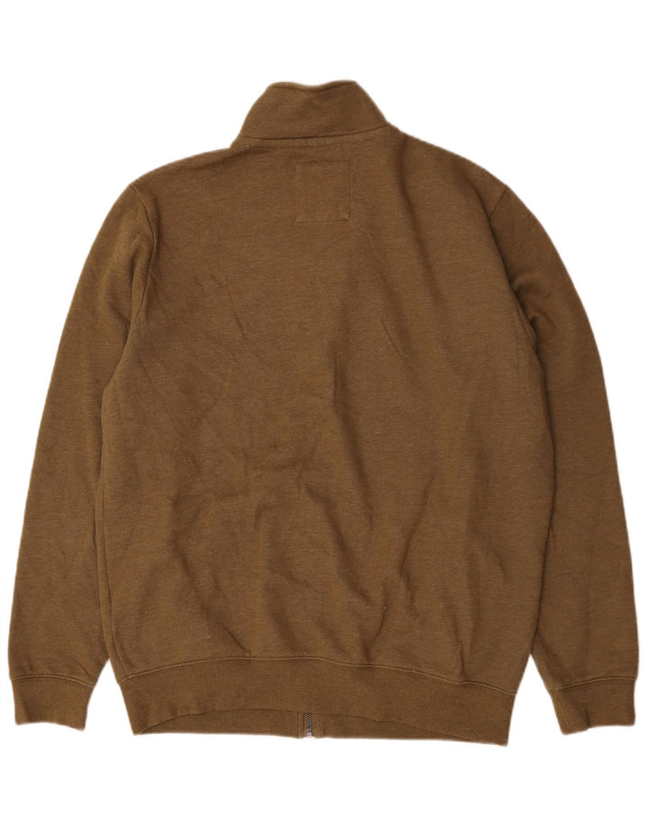 Crew Clothing Trening pentru bărbați Jachetă mare, maro, bumbac