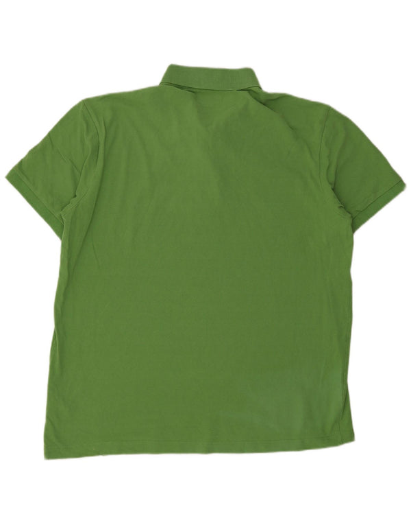 Cămașă polo pentru bărbați Kappa 3XL bumbac verde