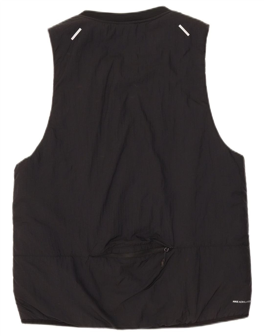 Gilet căptușit pentru femei Nike UK 14 Medium Black Nylon