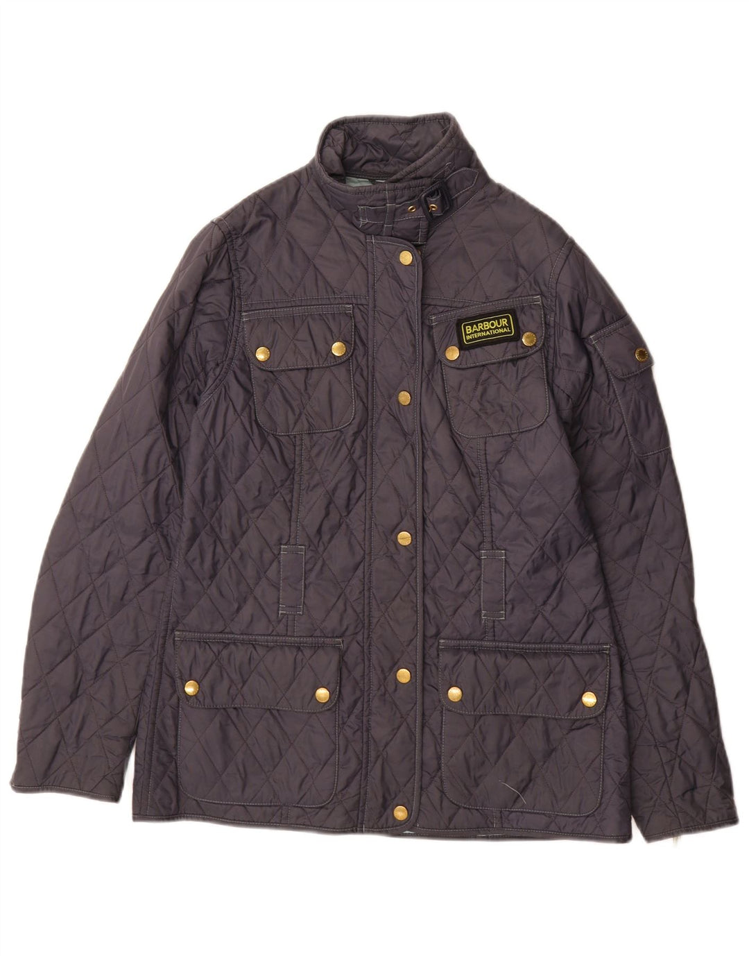 Jachetă matlasată Barbour pentru femei UK 12 Medium Bleumarin Poliamidă
