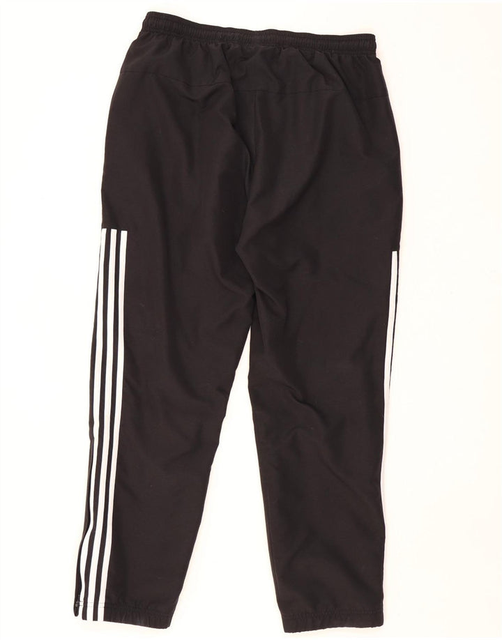 Pantaloni de trening ADIDAS pentru bărbați, mari, negru, poliester