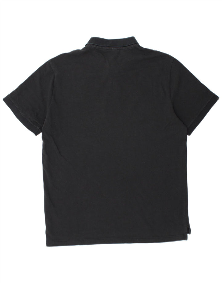 Tricou polo Nike pentru bărbați, mare, negru, bumbac