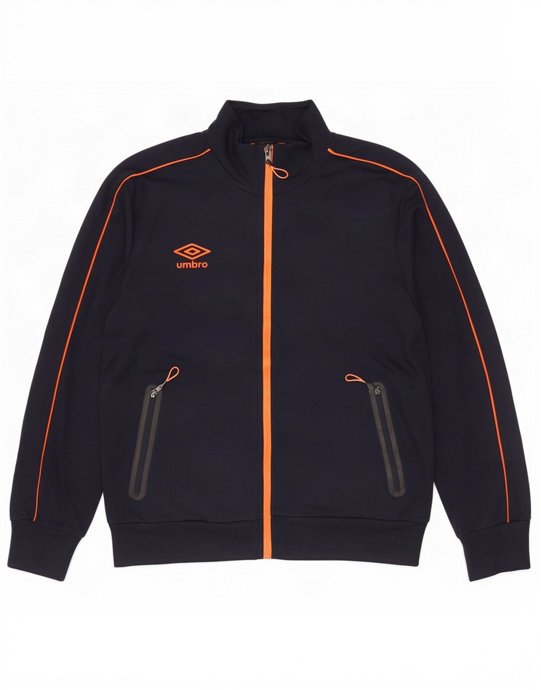 Jachetă de trening Umbro pentru bărbați, poliester, albastru, mediu