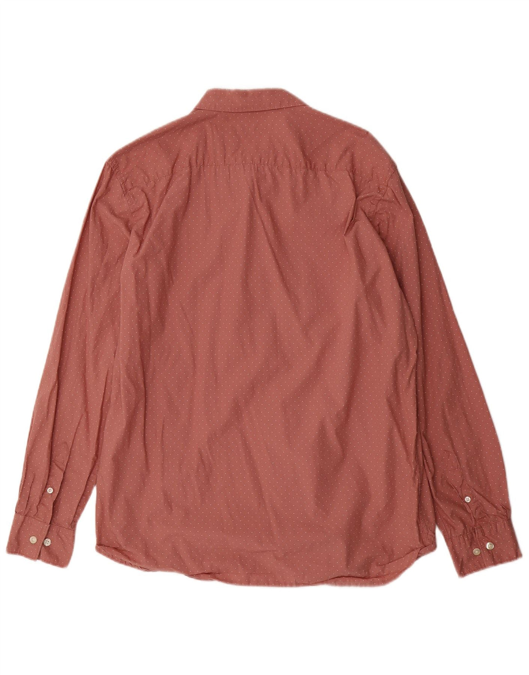 FRENCH CONNECTION Cămașă pentru bărbați XL Burgundy Spotted Bumbac