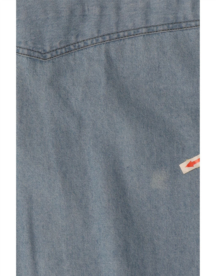 Cămașă de blugi cu mânecă scurtă pentru bărbați ARIZONA, mare, albastră