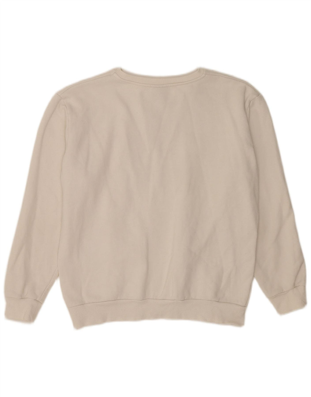 Pulover pentru damă Zara, cu grafic Regular Fit, mare, alb