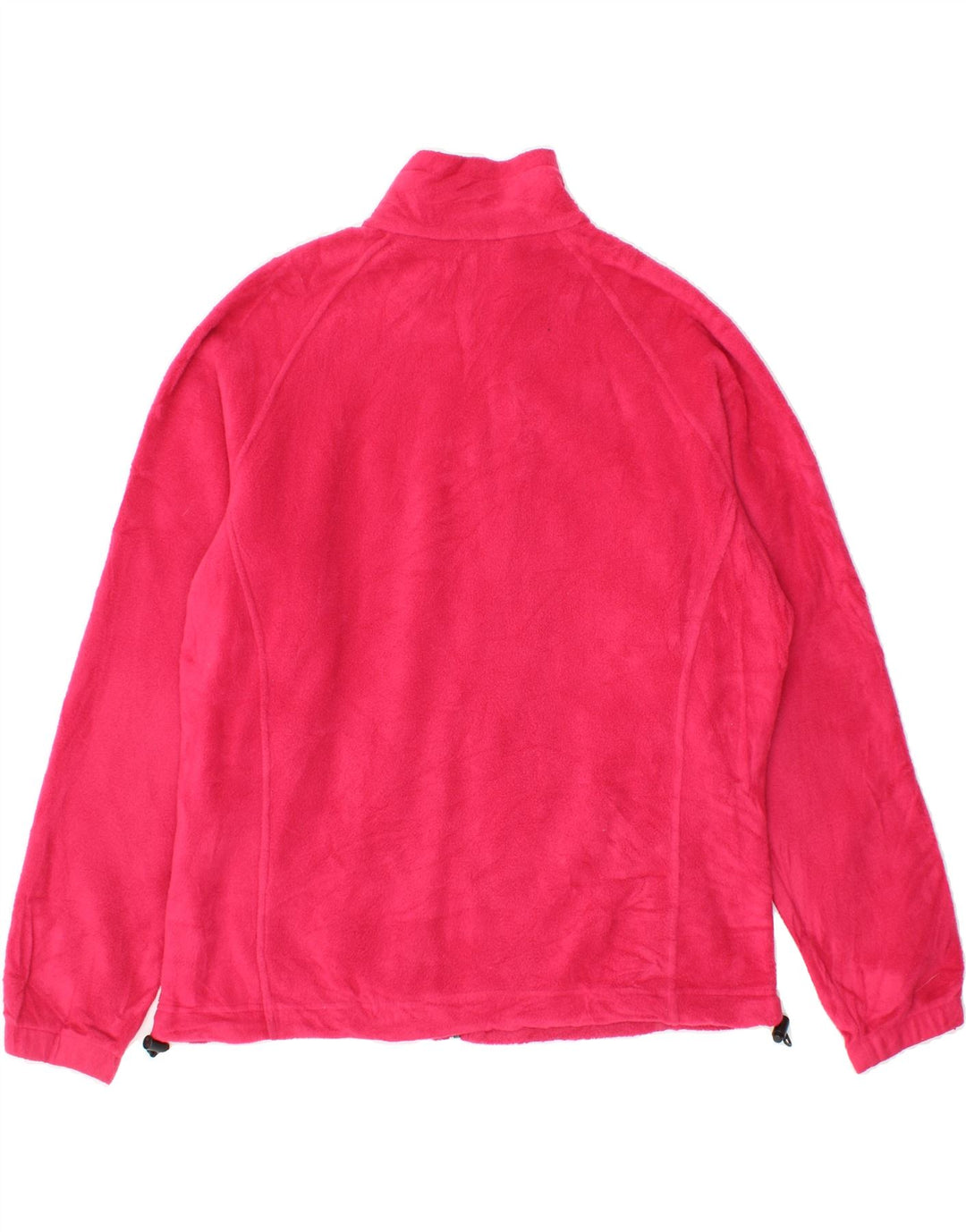 COLUMBIA Womens Fleece Jacket UK 16 Large Pink Polyester Vintage Columbia and Second-Hand Columbia from Messina Hembry 