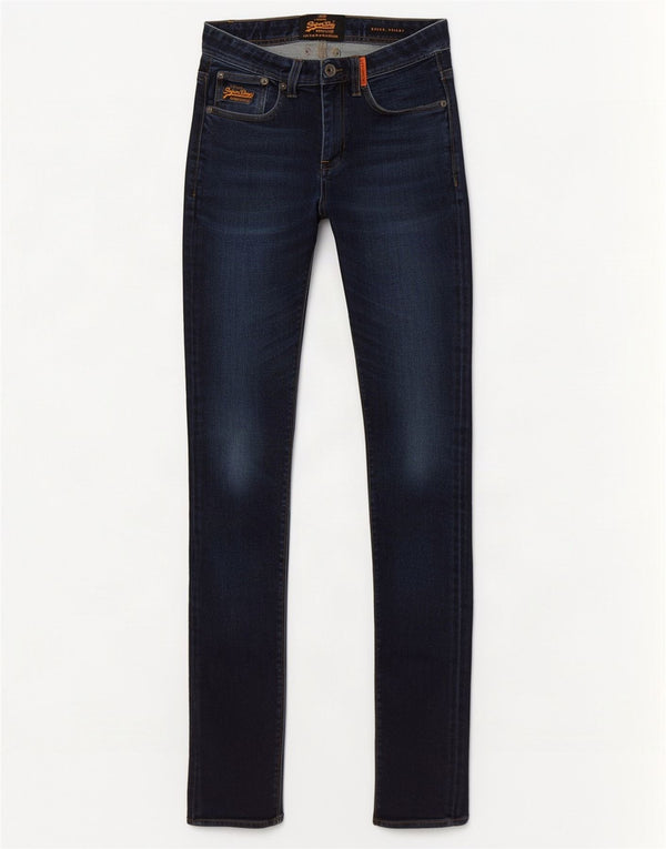 Blugi super skinny pentru bărbați Superdry W30 L32 bumbac bleumarin