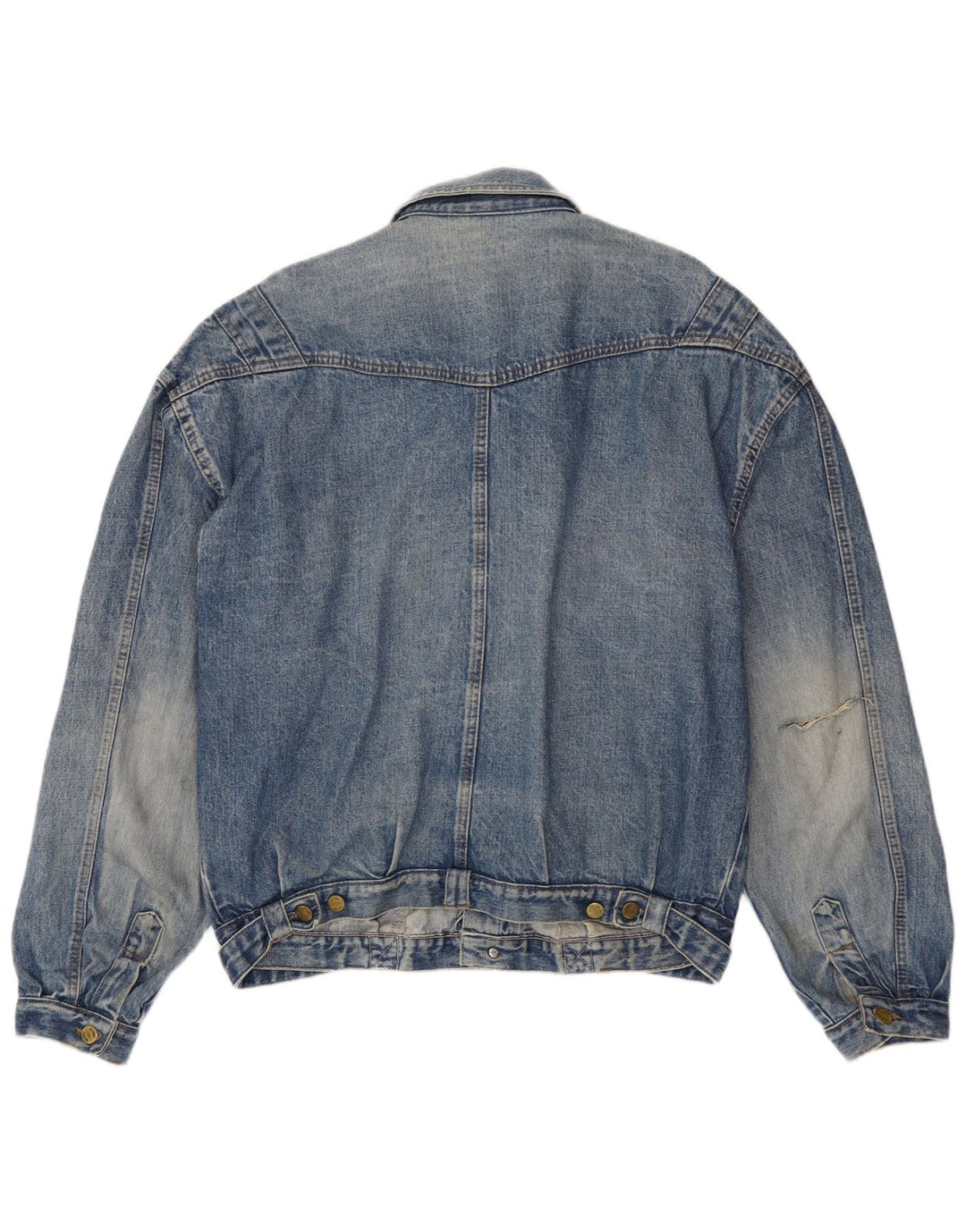 Jachetă de blugi vintage pentru bărbați UK 42 XL Albastru