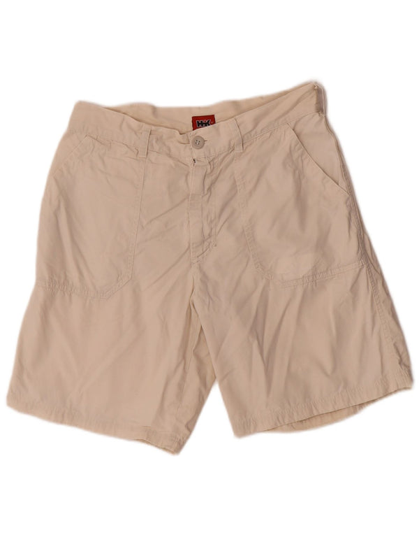 Pantaloni scurți chino vintage pentru bărbați IT 46 Small W30 Beige