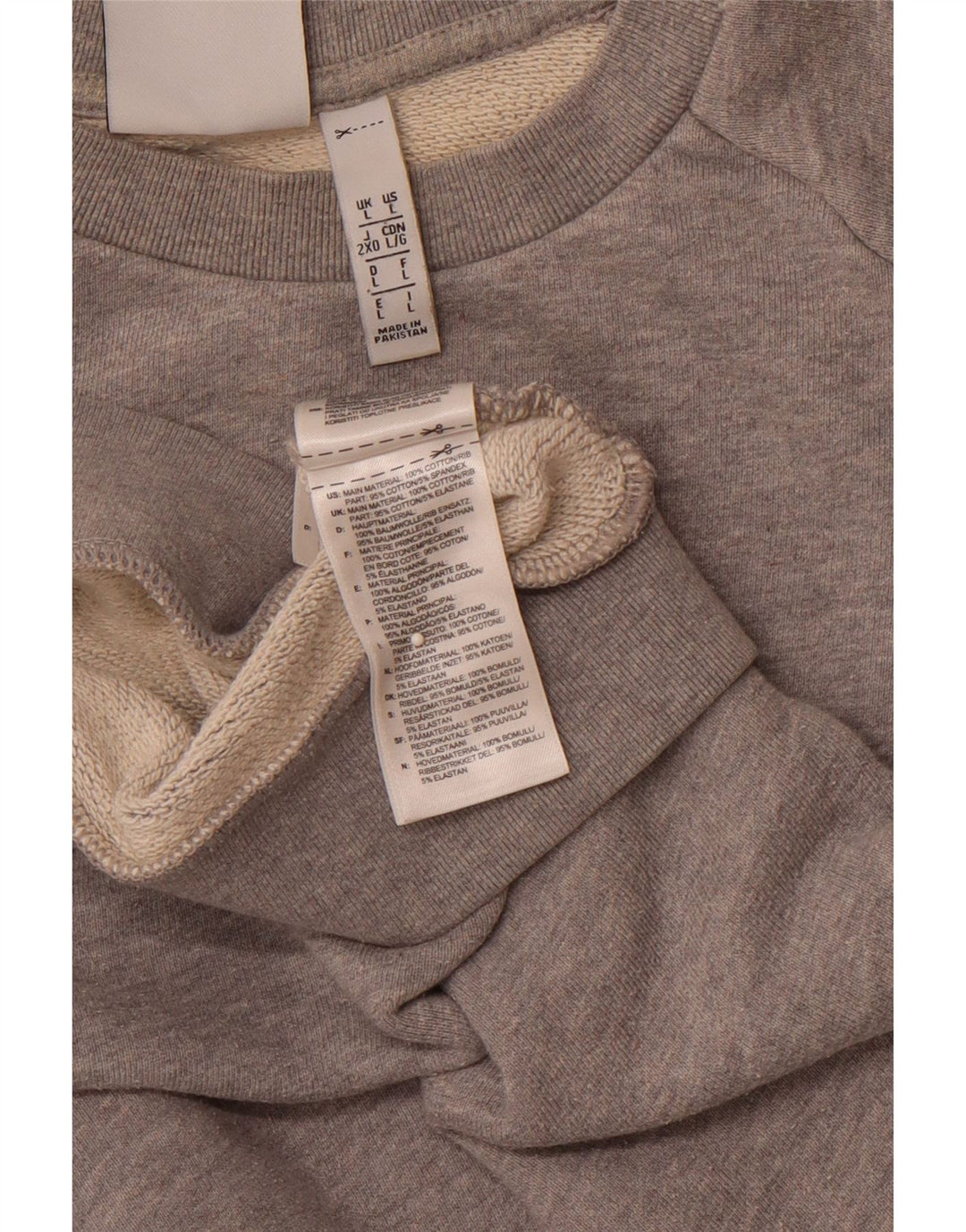 Hanorac grafic pentru bărbați ADIDAS Pulover mare din bumbac gri