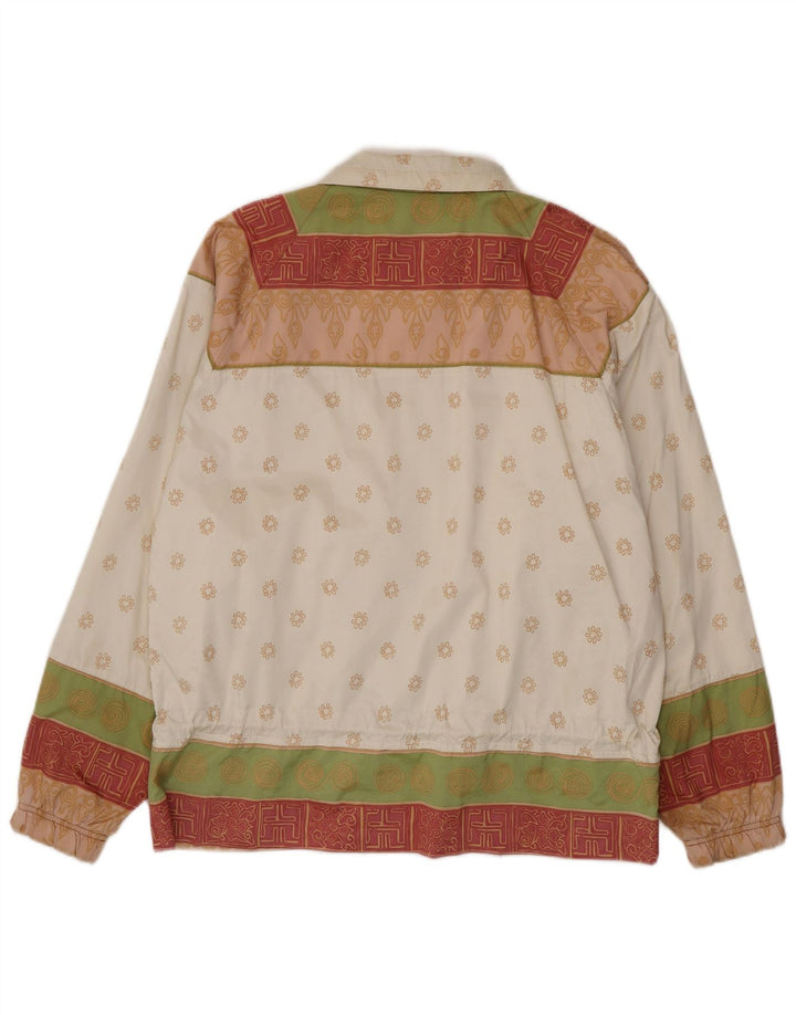 Bomber pentru femei HEAD UK 20 2XL Alb Floral