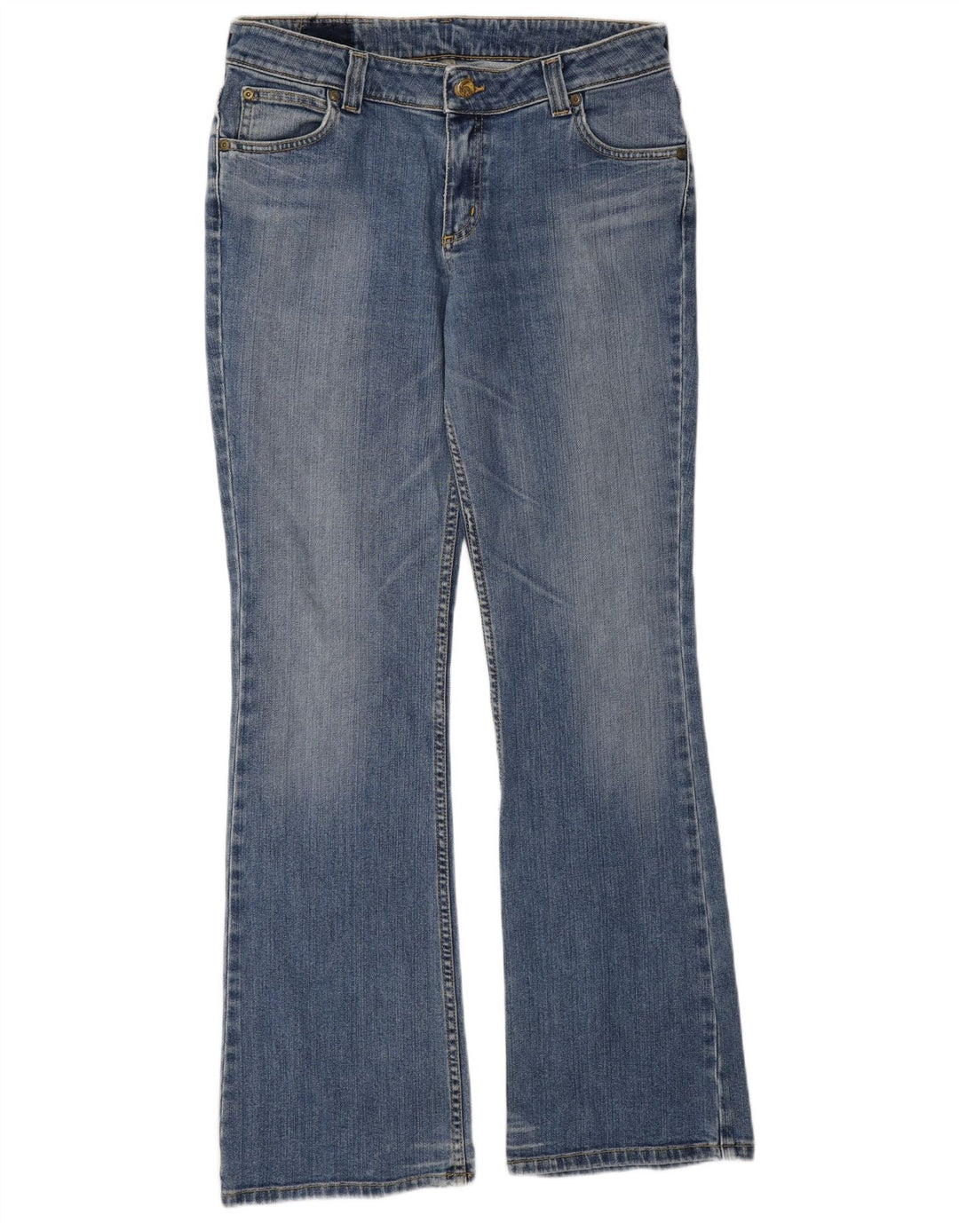Blugi pentru femei Desoto Bootcut Lee W33 L33 Bumbac albastru