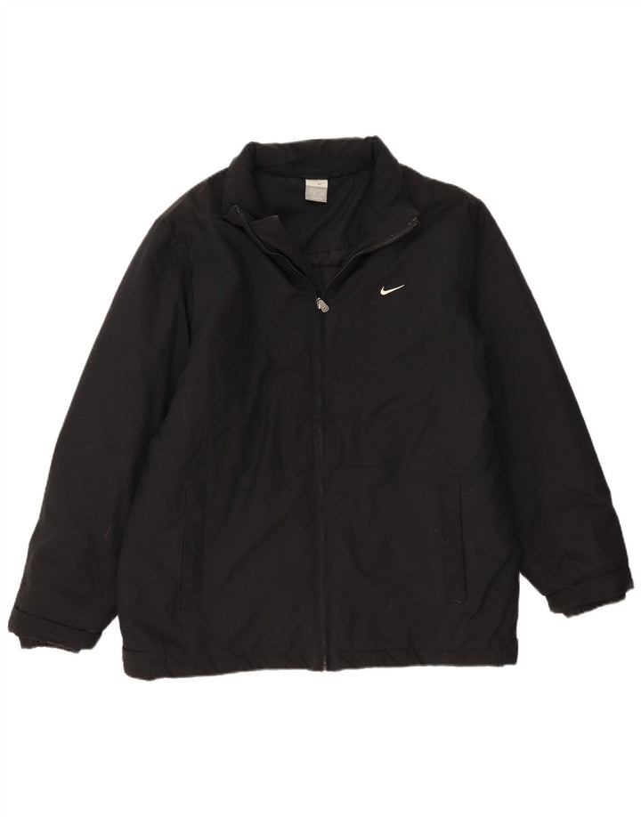 Jachetă căptușită pentru bărbați Nike UK 39/41 Poliester mediu negru