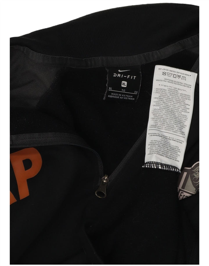 Trening pentru bărbați Dri Fit Graphic Pulover Top XL, negru, color block