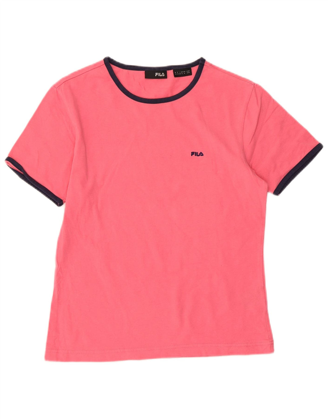 Tricou pentru femei FILA Top UK 12 Medium Pink Bumbac
