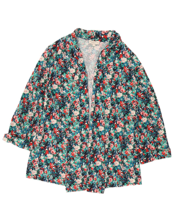 Jachetă blazer deschisă pentru femei MONSOON UK 14 Medium Multicolor Floral