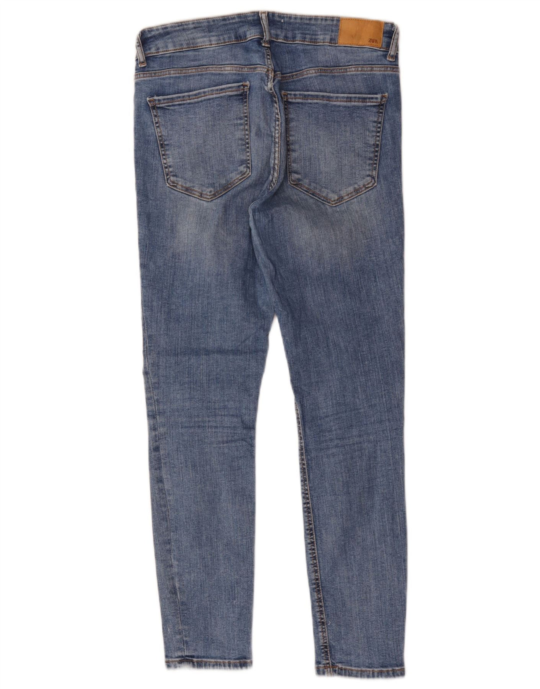 Blugi skinny dama Zara EU 40 Medium W30 L27 Albastru