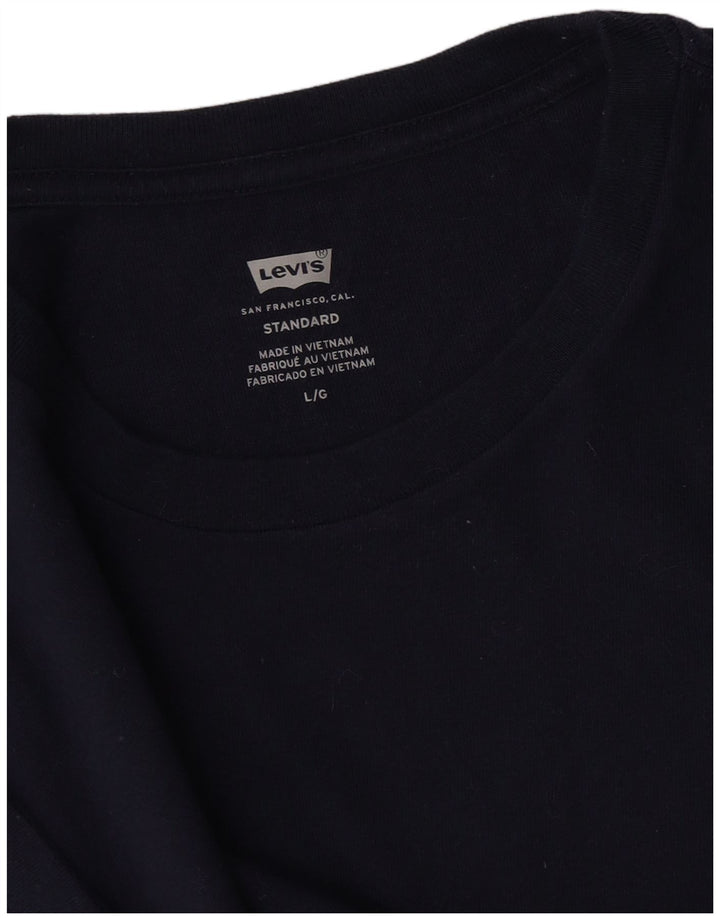 Tricou standard pentru bărbați LEVI'S Top mare bleumarin