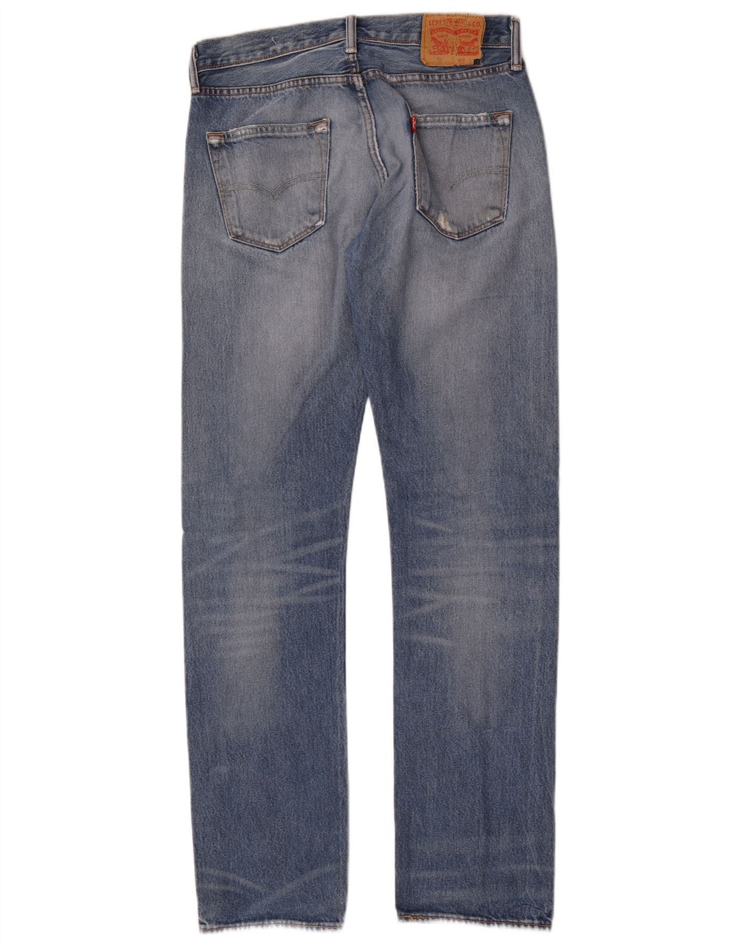 Blugi drepți distressed pentru bărbați Levi's L30 L34 Bumbac albastru