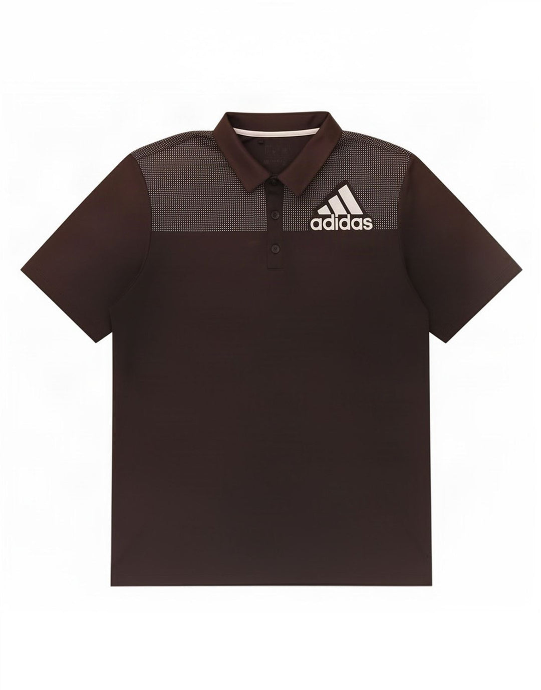 Tricou polo pentru bărbați Adidas, mediu negru, poliester color bloc