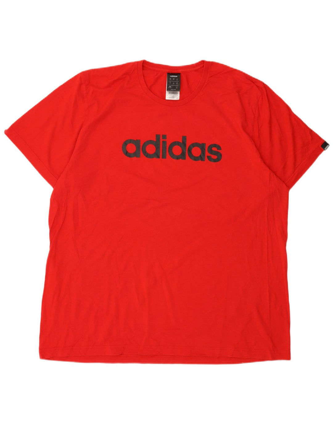 Tricou grafic Adidas pentru bărbați Top 2XL bumbac roșu