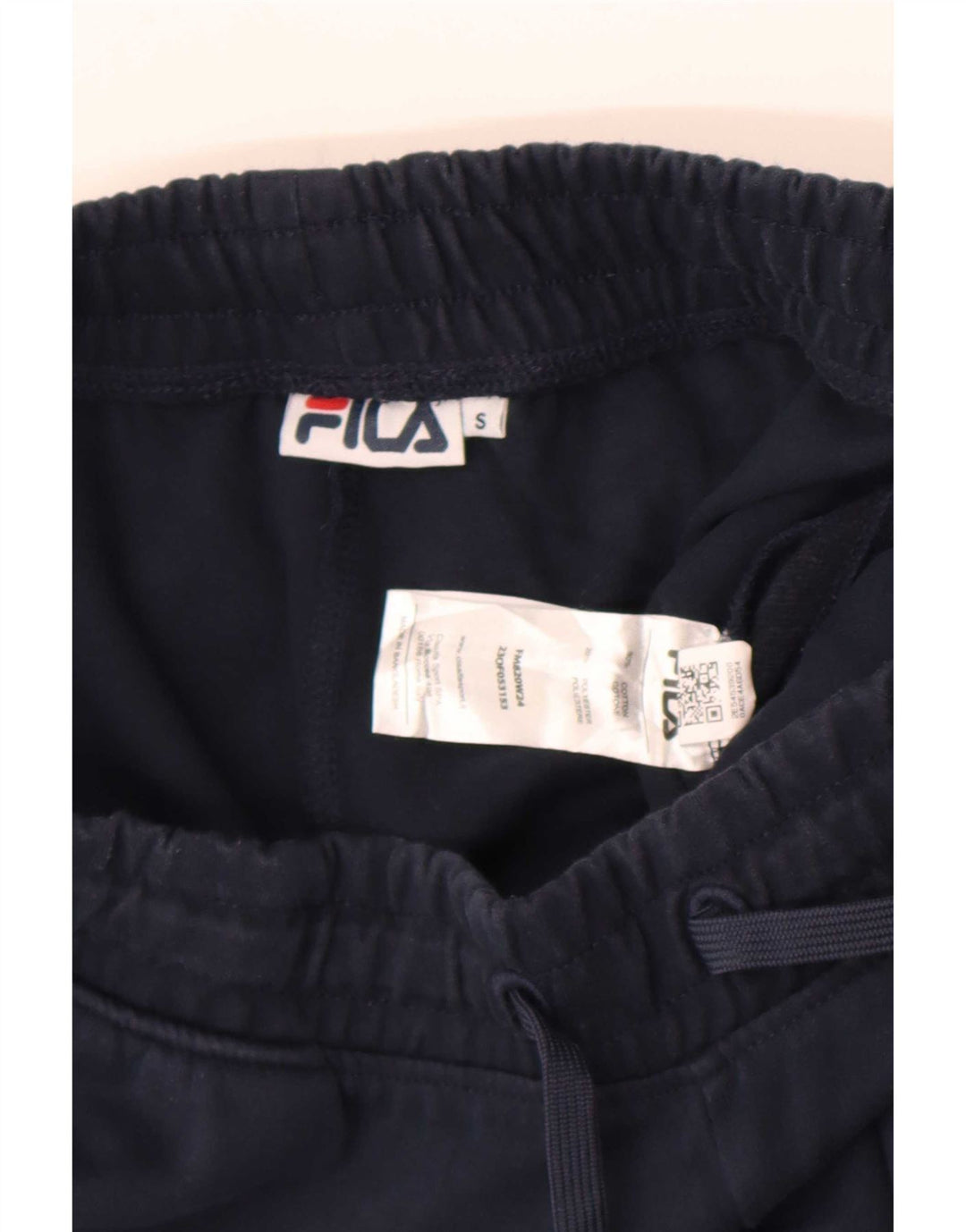 Pantaloni de trening Fila Bărbați Mici Bumbac Bleumarin