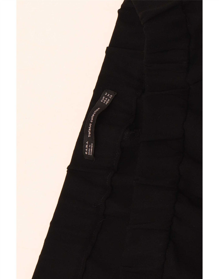 Pantaloni Zara femei Trafaluc Capri Medium W28 L19 Negru