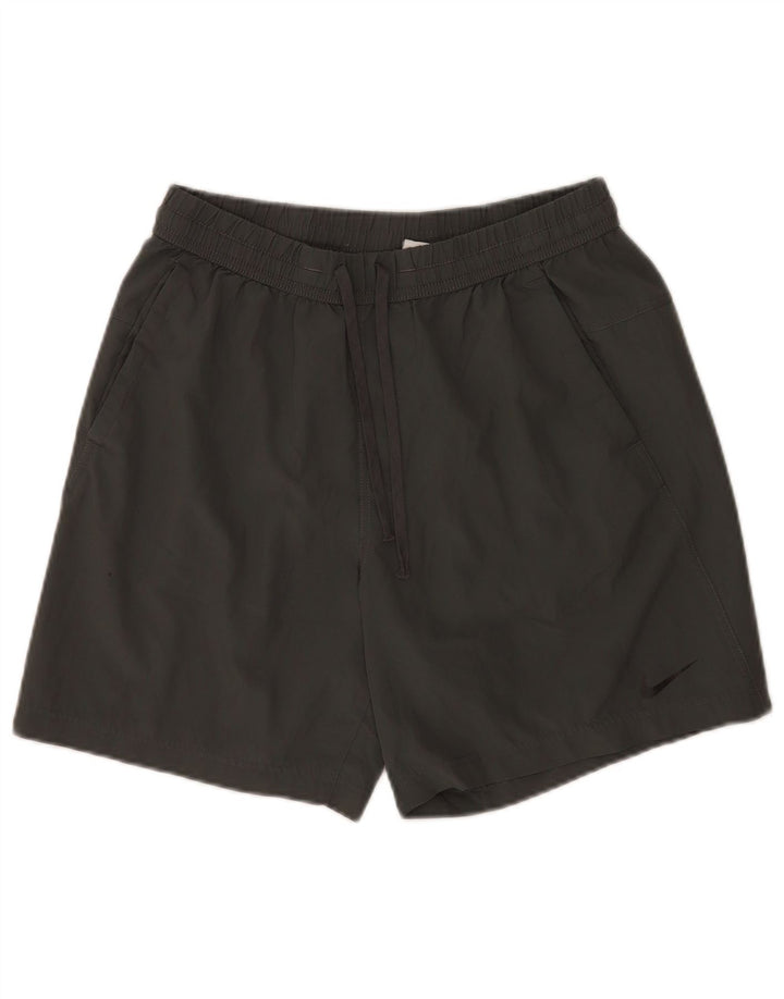 Pantaloni scurți sport Nike Dri Fit pentru bărbați, gri mediu, poliester