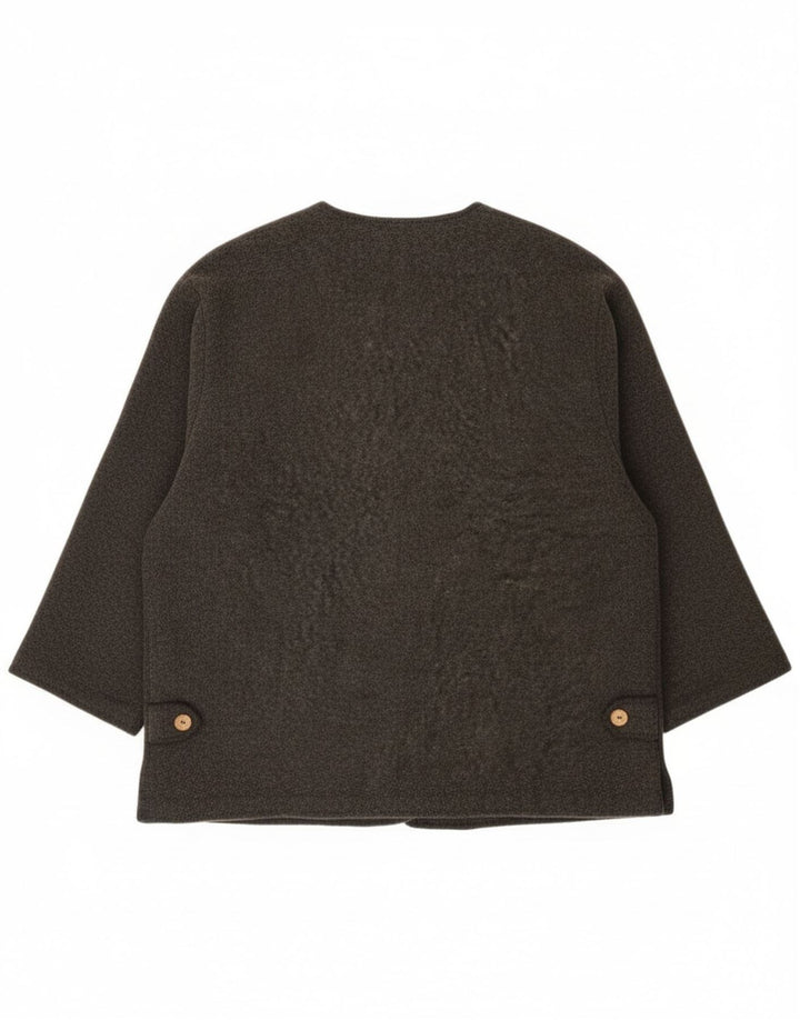 Jachetă pentru femei Street One supradimensionată cu 4 nasturi EU 36 Lână gri mică