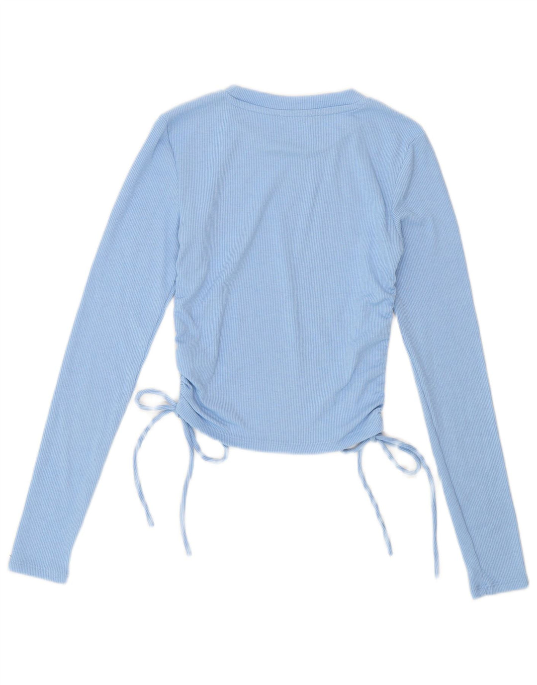 Bluză cu mânecă lungă pentru femei Zara UK 8 Small Blue Poliester