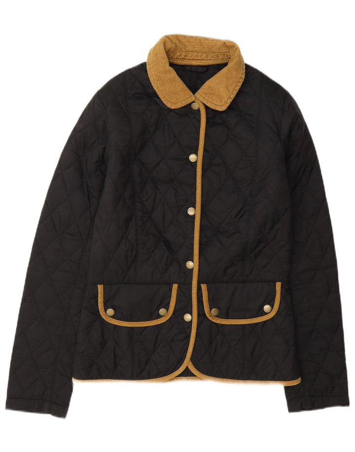 Jachetă matlasată Barbour pentru femei UK 6 XS Gri din poliamidă color bloc