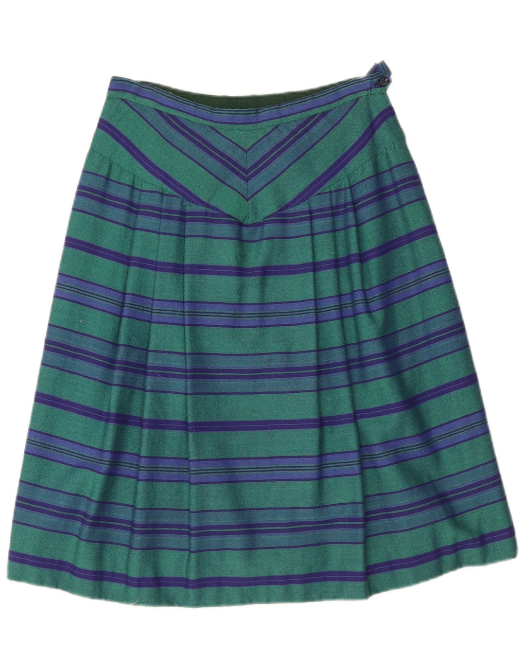 Fustă A-Line Vintage pentru femei W28 Medium Green Dunge