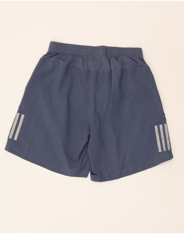 Pantaloni scurți sport Climacool ADIDAS pentru bărbați, albastru mediu, poliester color bloc