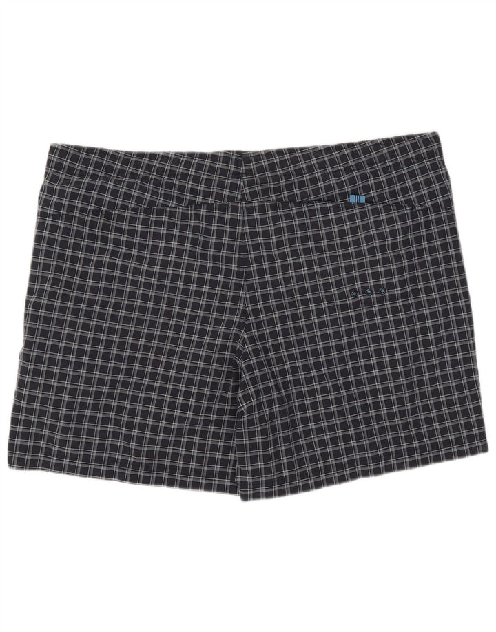 Pantaloni scurți de înot Adidas pentru bărbați XL, poliester negru check