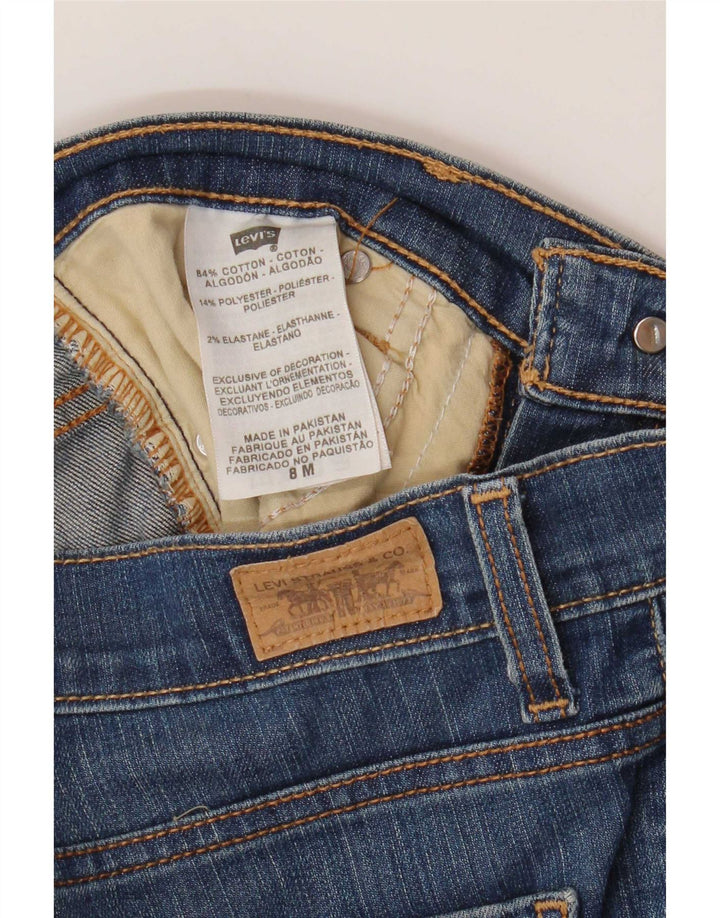 Blugi Levi's pentru femei 512 Perfectly Slimming Bootcut US 8 Medium W30 L31 Blue