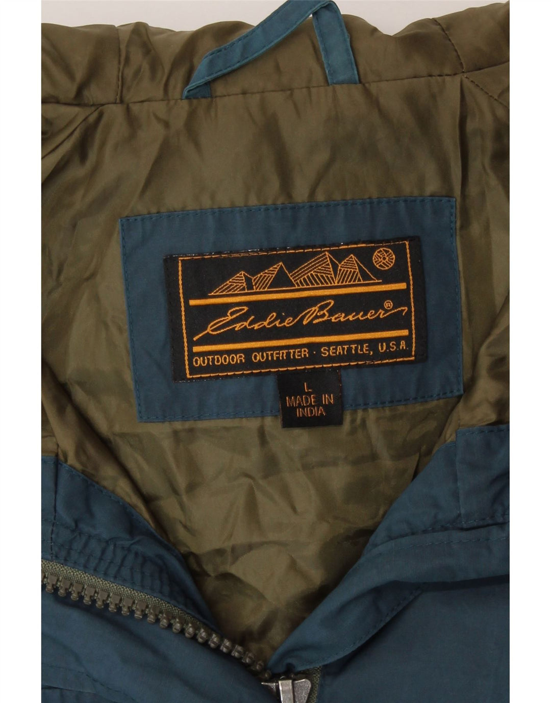 Jachetă cu glugă pentru femei Eddie Bauer UK 16, mare, albastru, nailon