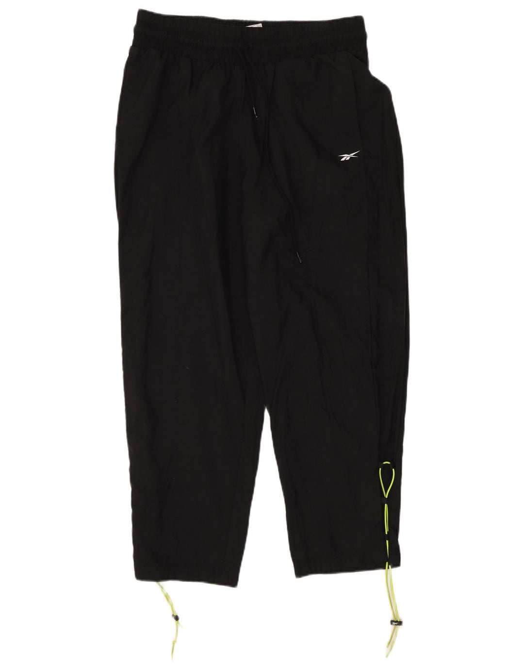 Pantaloni de trening Reebok pentru femei Marea Britanie 16/18 Poliamidă neagră mare
