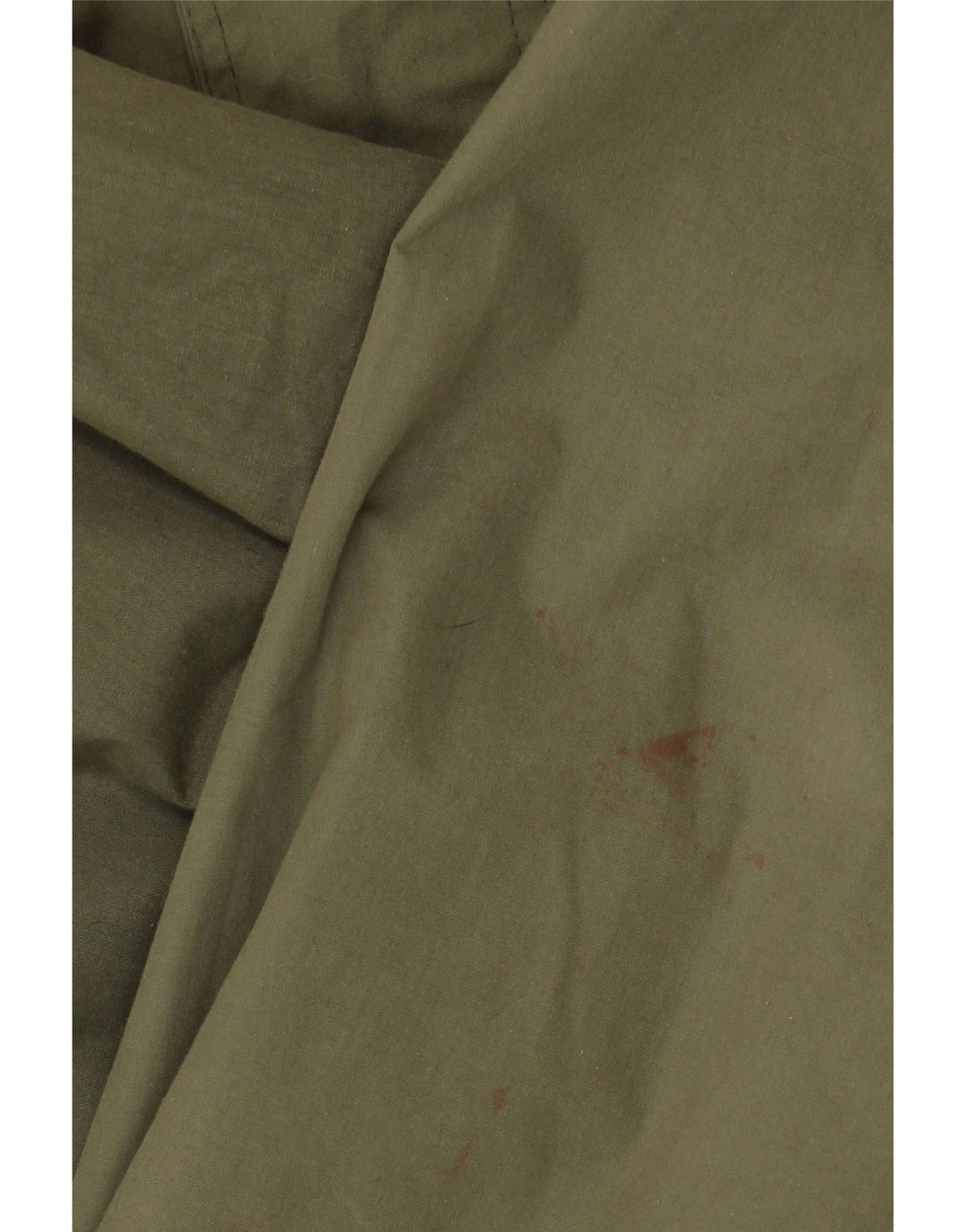 VINTAGE Jachetă cu glugă pentru bărbați, UK 38 Poliester kaki mediu